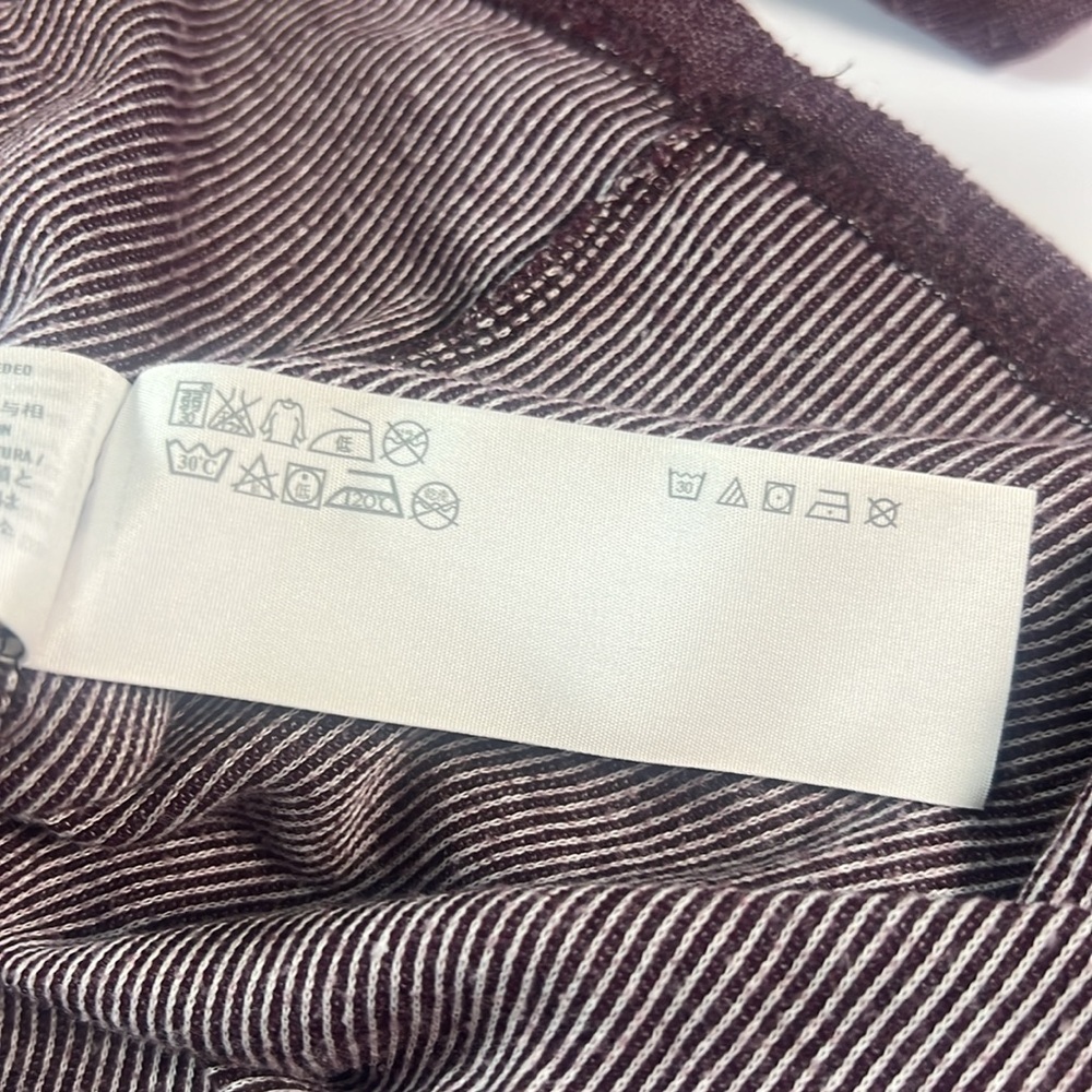 Men’s size large hollister longsleve burgundy top - Picture 5 of 6